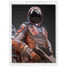 Картина по номерам на холсте игра Farpoint VR (PS, Xbox, PC, Switch) - 9826 В 30x40