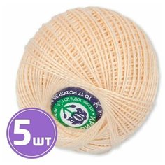 Пряжа ПНК им. Кирова Ирис (0602), чайная роза, 5 шт. по 25 г