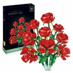 Конструктор Букет роз 538 деталей Tank