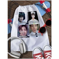 Мешок для сменной обуви k-pop - 6651 Brut Boxers