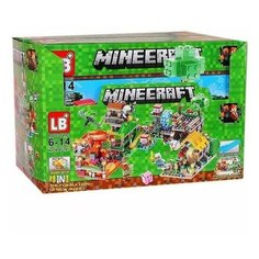 Конструктор My World, Майнкрафт, Minekraft Ферма светящиеся детали LB 539 4 в 1 LB+