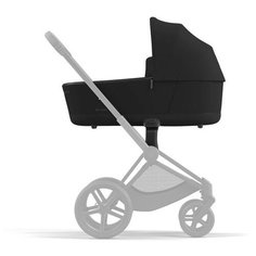 Детская коляска 2 в 1, Cybex Priam IV, рама Rosegold /текстиль Deep Black