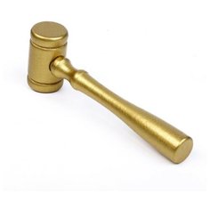 Деревянный детский молоточек, 11 × 3,5 см Noname