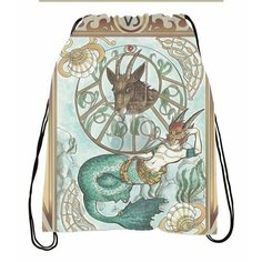 Сумка-мешок для обуви со знаком зодиака Козерог №5 Migom