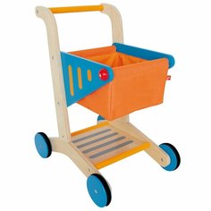 Деревянная игрушка тележка для покупок "Супермаркет" E3123_ Hape