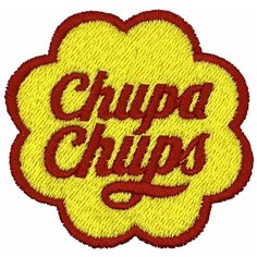 Нашивка (шеврон) Чупа-Чупс на термоплёнке, Tixxi Studio, патч текстильный