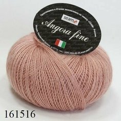 Пряжа Seam Angora fine Сеам Ангора фине, 50% мохер 50% нейлон, 50 г, 300 м, 1 моток.