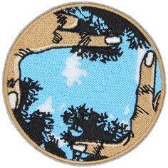 Нашивка, патч, шеврон "Небо" 75x75mm PTC179 22 ПИНГВИНА