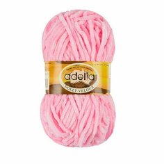 Пряжа ADELIA "DOLLY VELOUR" 5 шт. в упак. цвет №27 св. розовый (DOLLY VELOUR-№27 св. розовый)