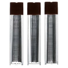 Набор грифелей для механических карандашей 3 футляра 0.5 мм Koh-I-Noor 4152 2B, 12 штук в футляре (786602)