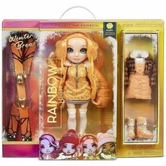 Rainbow High - Кукла Winter Break Fashion Doll Poppy Rowan (Orange)
