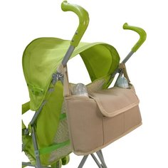 Сумка AvtoPoryadok для колясок с эффектом сохранения тепла и холода бежевая.