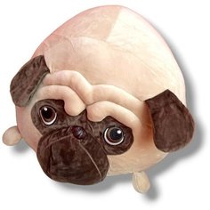 Мягкая игрушка подушка Мопс 40 см китай