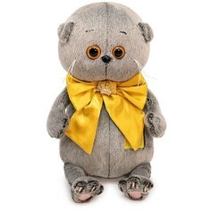 Мягкая игрушка «Басик Baby с золотым бантом», 20 см Basik&Co