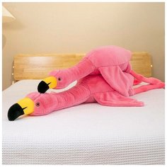 Мягкая игрушка подушка Фламинго обнимусь 110см Littlestar