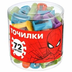 Точилка пластиковая, микс, Человек-паук Marvel