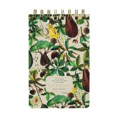 Блокнот А6- 100л на гребне Баобаб, тв обл, мат лам, софт-тач, тис фольг 9632637 Bruno Visconti