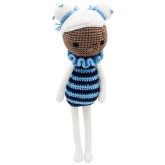 Игрушка вязаная Ultimatoys Кукла Белла ручной работы Амигуруми