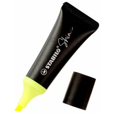 Текстовыделитель STABILO "Shine", желтый, линия 2-5 мм, 76/24