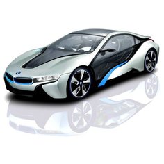 Машина р у 1:14 BMW I8, световые эффекты фар и внутренней подсветки 49600-11 Rastar