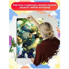 Картина по номерам страна самоцветов (Land of the Lustrous) - 8754 В 60x40