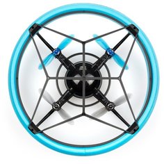 Квадрокоптер Silverlit bumper drone mini 84820, синий