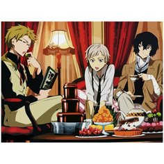 Картина по номерам на холсте Аниме Великий из бродячих псов - 807