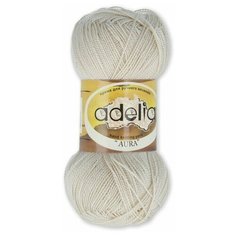 Пряжа ADELIA "AURA" 100% акрил 10 шт. х50г 250м №018 бежевый