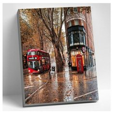 Картина по номерам (40х50) Осенний Лондон (20 цветов) HR0156 Molly