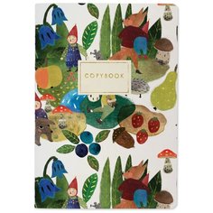 Тетрадь общая BrunoVisconti, А5 (147 х 210 мм), "гномы" 40 л, клетка, Арт. 7-40-112