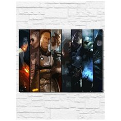 Картина по номерам на холсте игра Mass Effect 2 (PS, Xbox, PC, Switch) - 11123 Г 30x40