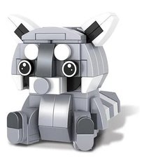 Пластиковый конструктор / Конструктор животные / Развивающий конструктор / Енот (119 деталей) Balody