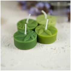 Силиконовая форма для свечей " Канабис"/молд для свечи/силиконовая форма для мыла Molds.Sever