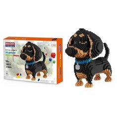 3D конструктор Wisehawk Такса 2100 деталей, JMD220308 01 Toy tower Balody
