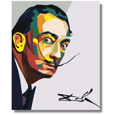 Картина по номерам " Сальвадор Дали Salvador Dali " на холсте с подрамником 40х60