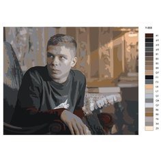 Картина по номерам Y-868 "Глеб Калюжный" 60x80 Brushes Paints