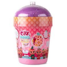 Интерактивная кукла IMC Toys Cry Babies Tutti Frutti, плачущий младенец с домиком и аксессуарами, 93355 разноцветный