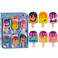 Ластик "Мороженое" 3,5*4см, 6 дизайнов в ассортименте в индивидуальной упаковке Centrum