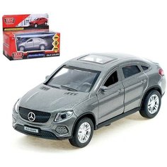 Машина металлическая инерционная Mercedes-Benz Gle Coupe, цвет серый, 12 см Технопарк