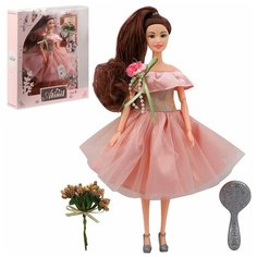 Кукла в ассортименте (2 вида), с аксесс, в/к 30х7х33 см Volgotoy,Ru