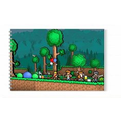 Альбом для рисования Terraria, Террария №4, А3 Migom