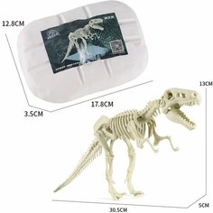 Набор для археологических раскопок Тираннозавр с инструментами/ Развивающие игрушки Fantasy Earth