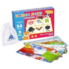 Настольная игра на логику «Умное лото. Силуэты», мемори, уценка ЛАС ИГРАС