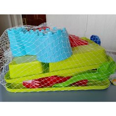 Набор для песочницы (17 предметов) Зебра