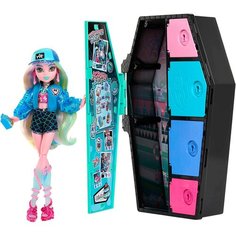 Кукла Игровой набор Monster High Лагуна Блю со шкафчиком Mattel