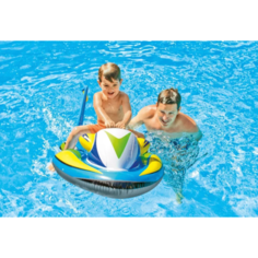 Надувная детская игрушка для плавания, мотоцикл с ручками, 117х77 см, от 3-х лет Intex