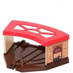 Деревянная железная дорога, Депо для дороги IKEA, BRIO. Iekool