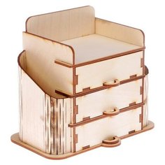 Органайзер деревянный 10x16x13.7 см "Комод" Дарим красиво