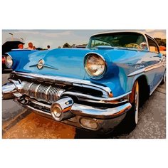 Картина по номерам на холсте автомобили (рэтро-авто) - 7821 Г 60x40
