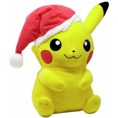 Мягкая Игрушка Pokemon Pikachu Пикачу в новогоднем колпаке Nintendo